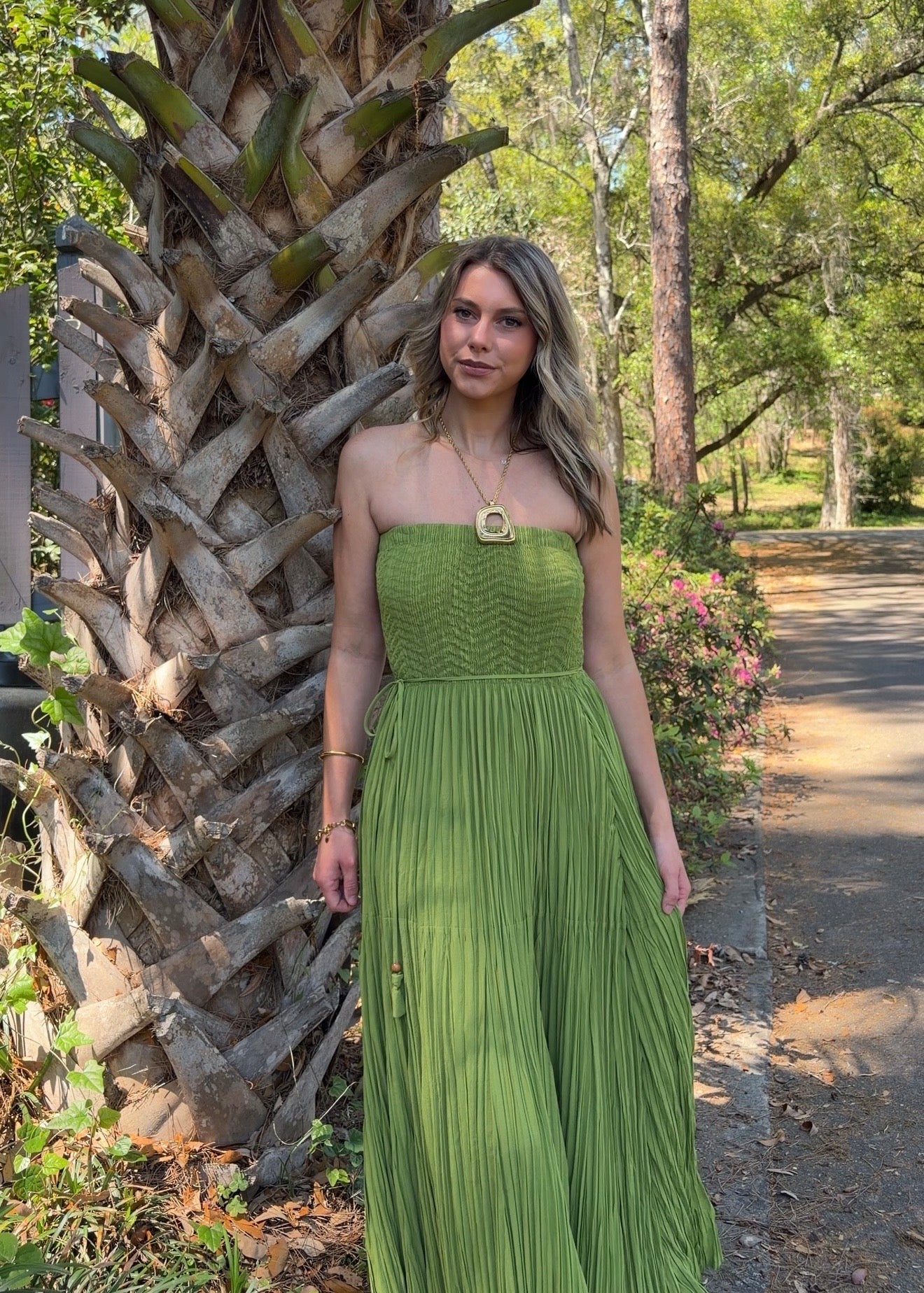 THE MAGNOLIA MIDI DRESS