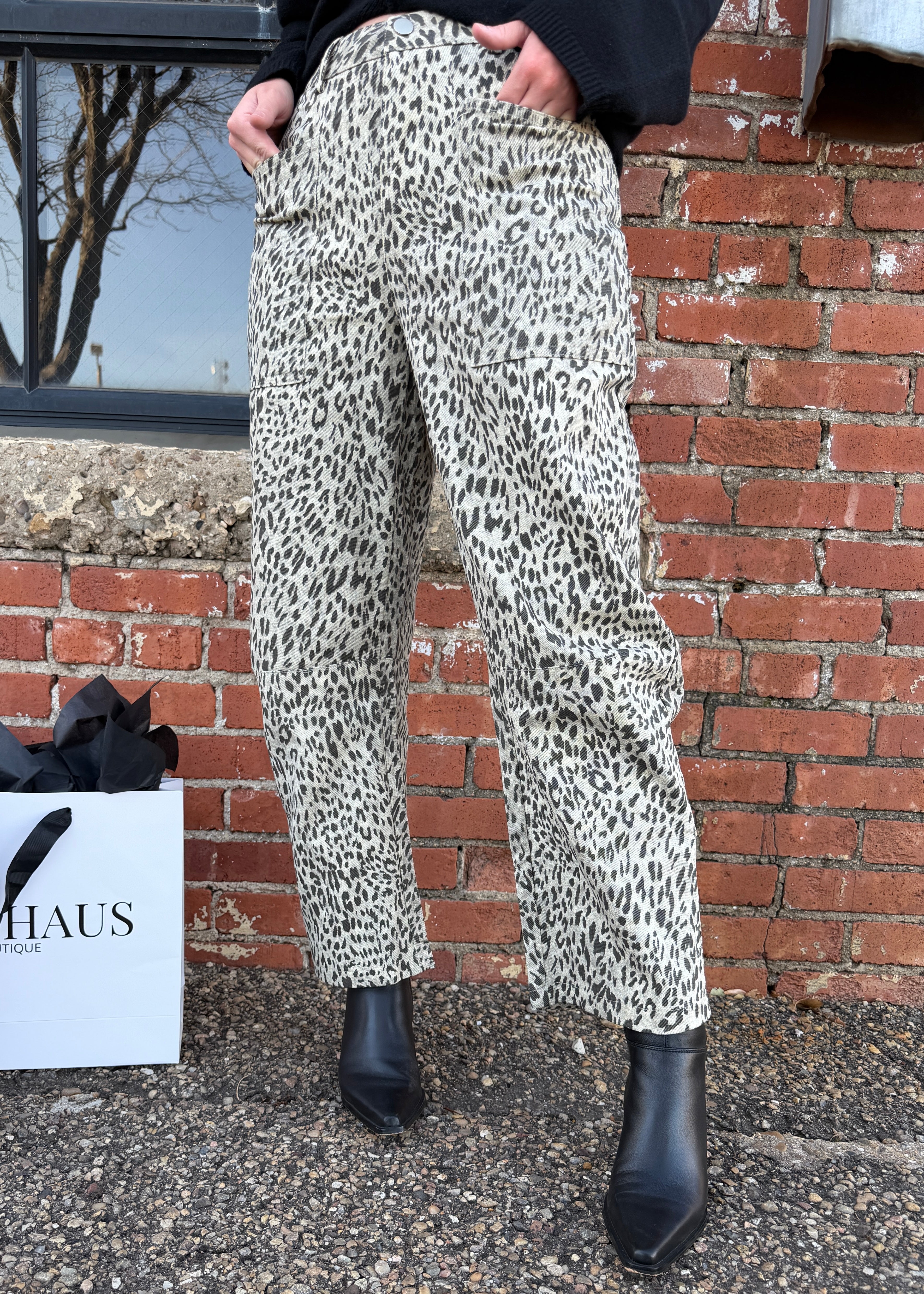 THE LENNY LEOPARD PANTS