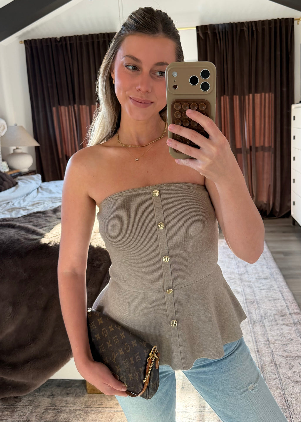 THE PENNY PEPLUM TOP