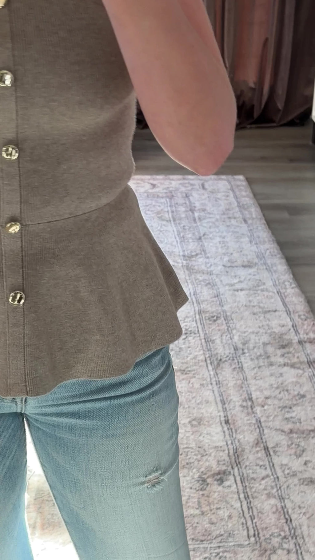 THE PENNY PEPLUM TOP